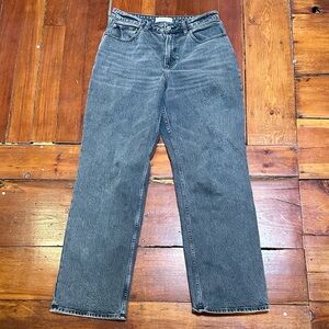 Abercrombie & Fitch Curve Love High Rise 90s Relaxed Jean